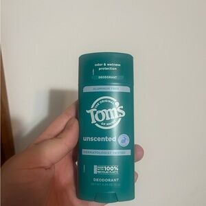 Toms Unscented Deodorant - Teal